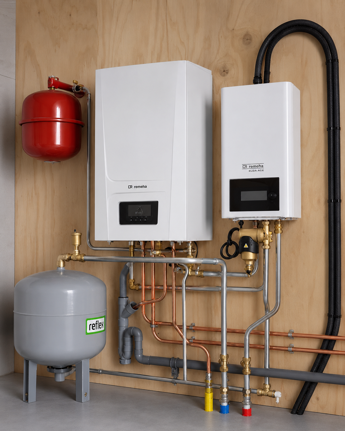 Hybride warmtepomp met cv-ketel